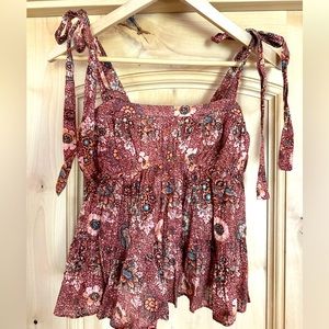 Ulla Johnson Syma Top in Rosebud